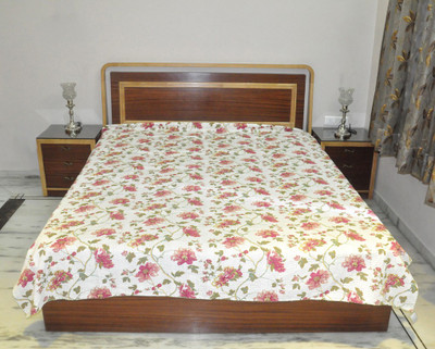 64% OFF on Lal Haveli Cotton Printed Double Bedsheet