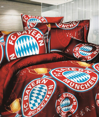 54% OFF on Breeza Polycotton 3D Printed Double Bedsheet