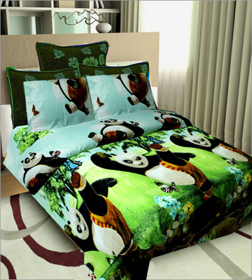 61% OFF on Shopgrab Cotton Printed Double Bedsheet