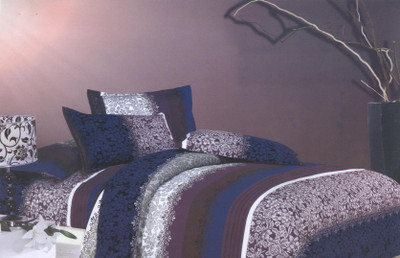 38% OFF on Gran Cotton Abstract Double Bedsheet