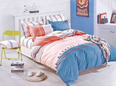 38% OFF on Gran Cotton Checkered King Bedsheet