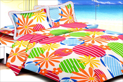 51% OFF on Fashigo Cotton Abstract Double Bedsheet 1 Double Bedsheet, 2 Pillow Covers, Multicolor 51% OFF on Fashigo Cotton Abstract Double Bedsheet 1 Double Bedsheet, 2 Pillow Covers, Multicolor