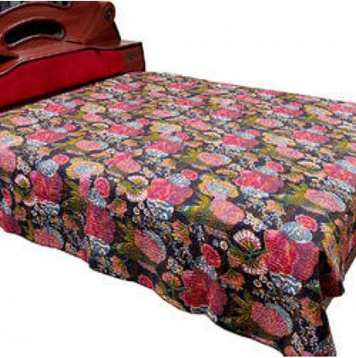 50% OFF on Shoppingtara Cotton Striped Double Fitted Bedsheet