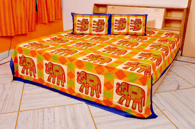 62% OFF on Popular Cotton Printed Double Bedsheet 62% OFF on Popular Cotton Printed Double Bedsheet