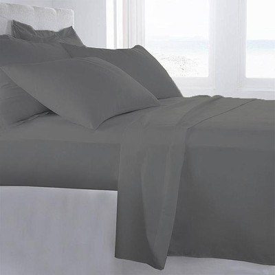 5% OFF on LNT Cotton Plain King sized Double Bedsheet 5% OFF on LNT Cotton Plain King sized Double Bedsheet