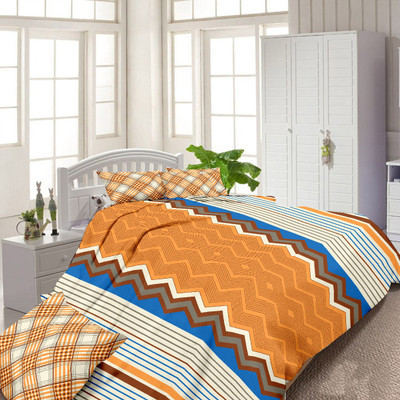 65% OFF on Urban Style Cotton Geometric Double Bedsheet 1 Bedsheet, 2 Pillow covers, Multicolor 65% OFF on Urban Style Cotton Geometric Double Bedsheet 1 Bedsheet, 2 Pillow covers, Multicolor