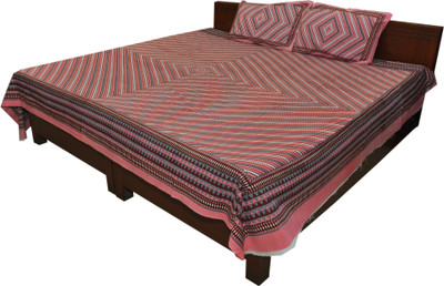 45% OFF on Fab Rajasthan Cotton Printed Double Bedsheet