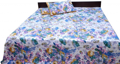 37% OFF on Jaipur Raga Cotton Floral Double Bedsheet 37% OFF on Jaipur Raga Cotton Floral Double Bedsheet