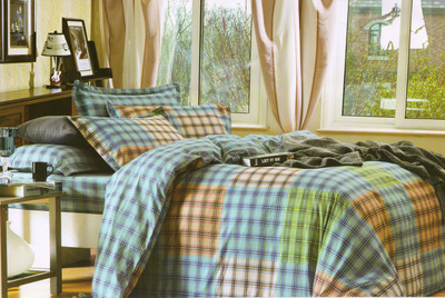 24% OFF on Skap Cotton Abstract Double Bedsheet