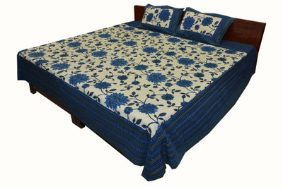 47% OFF on Shopping Rajasthan Cotton Printed Double Bedsheet
