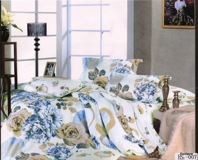 35% OFF on Solitaire Cotton Floral Double Bedsheet