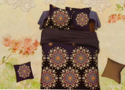 69% OFF on Vaani Cotton Printed Double Bedsheet