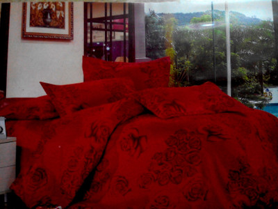 20% OFF on Home Delight Cotton Self Design Double Bedsheet