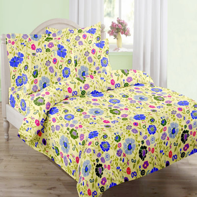 Swaas Cotton Printed Single Bedsheet Swaas Cotton Printed Single Bedsheet