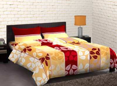 20% OFF on Stellar Home USA Polycotton Printed Queen Bedsheet