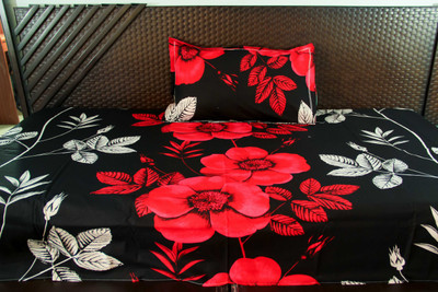 40% OFF on Ramabhakta Cotton Printed Single Bedsheet