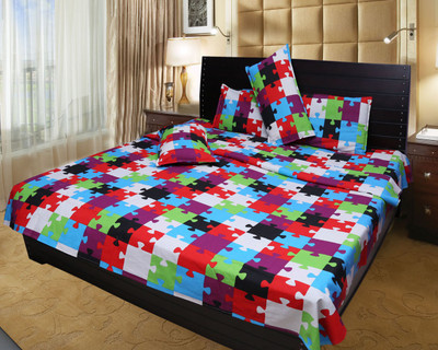 71% OFF on Elegance Cotton Floral Double Bedsheet 71% OFF on Elegance Cotton Floral Double Bedsheet