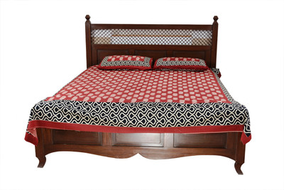 60% OFF on Soundarya Cotton Abstract Double Bedsheet