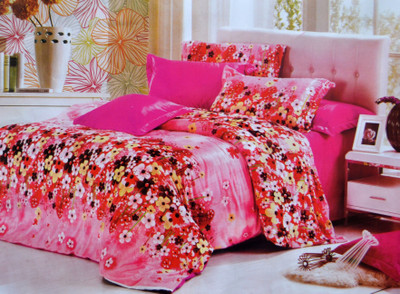 62% OFF on Onze Polycotton Printed Double Bedsheet