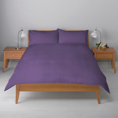 19% OFF on LNT Cotton Striped Double Bedsheet