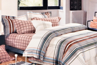 50% OFF on Valtellina Cotton Printed Double Bedsheet