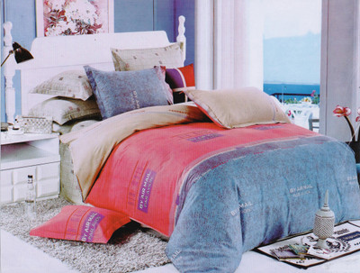 43% OFF on Gran Cotton Self Design King Bedsheet