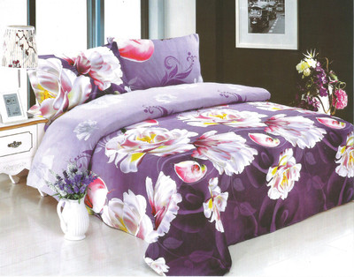 61% OFF on NE Cotton Floral Double Fitted Bedsheet