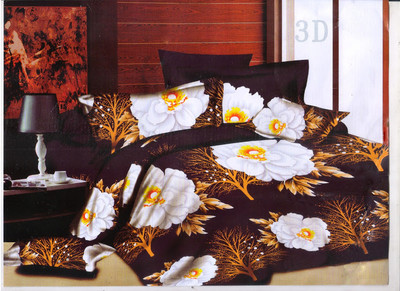 66% OFF on Dekor World Polycotton Floral Double Bedsheet