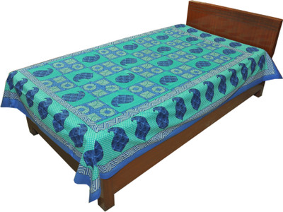 72% OFF on Shop Rajasthan Cotton Paisley Single Bedsheet