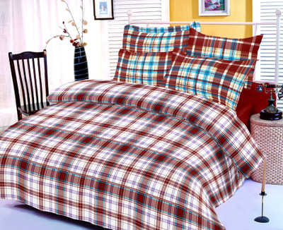 50% OFF on Mark Home Cotton Double Bedsheet