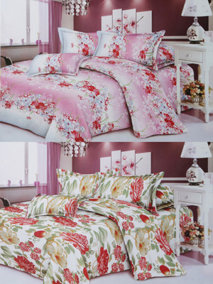 54% OFF on Urban Style Polycotton Floral Double King Bedsheet