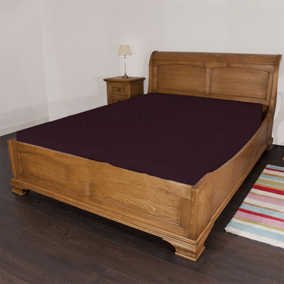 30% OFF on Misr Cotton Striped Double Fitted Bedsheet