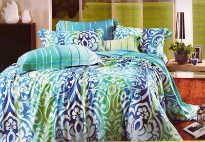 63% OFF on Wrap Cotton Floral Double Bedsheet