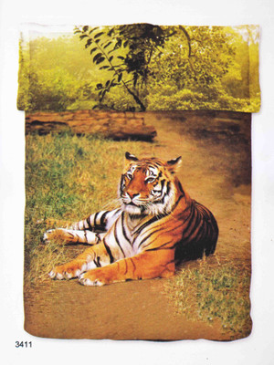 6% OFF on Bombay Dyeing Cotton Animal King Bedsheet