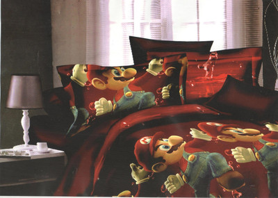 46% OFF on Retro Pool Polycotton Floral Double Bedsheet