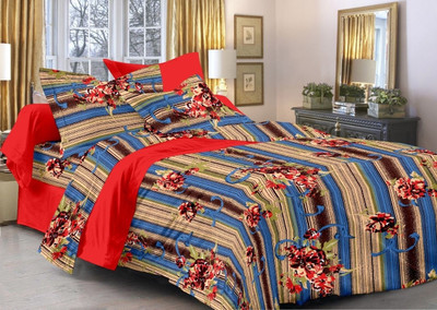 35% OFF on Cenizas Cotton Floral Double Bedsheet 1 Bedsheet, 2 Pillow Covers, Multicolor 35% OFF on Cenizas Cotton Floral Double Bedsheet 1 Bedsheet, 2 Pillow Covers, Multicolor