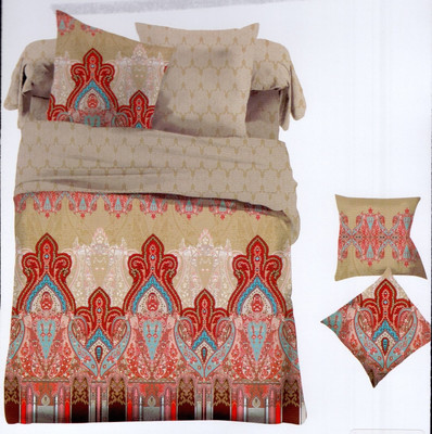 36% OFF on Ross Luxury Living Polyester Abstract Double Bedsheet