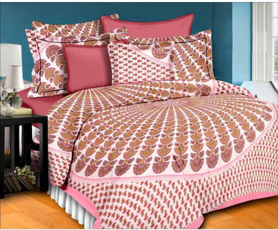 60% OFF on Handicana Cotton Printed Double Bedsheet 60% OFF on Handicana Cotton Printed Double Bedsheet