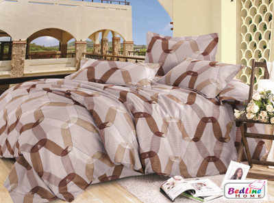 52% OFF on Bedline Home Satin Printed Double Bedsheet