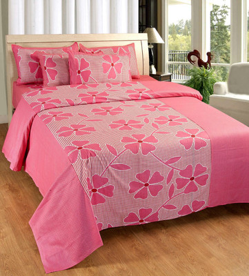 70% OFF on Zesture Cotton Floral Queen Bedsheet 1 Double Bed Sheet, 2 Pillow Covers, Pink 70% OFF on Zesture Cotton Floral Queen Bedsheet 1 Double Bed Sheet, 2 Pillow Covers, Pink