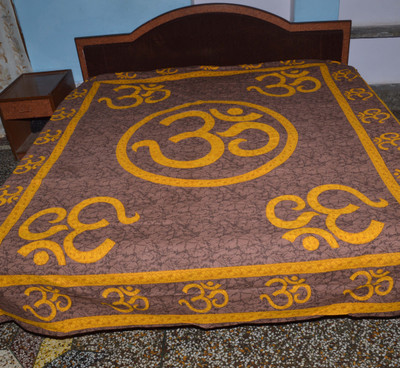 16% OFF on Amer Bed Sheet Cotton Printed King Bedsheet