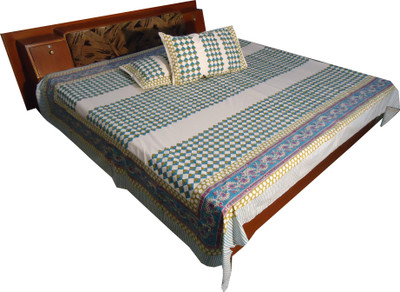 53% OFF on Jaipur Art And Craft Cotton Checkered Double Bedsheet 53% OFF on Jaipur Art And Craft Cotton Checkered Double Bedsheet