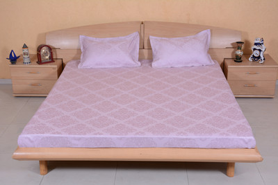 50% OFF on Ctm Textile Mills Satin Striped Double Bedsheet