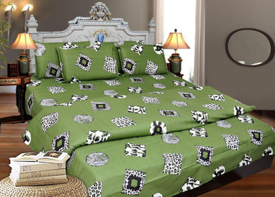 55% OFF on Hargunz Cotton Abstract Double Bedsheet 1 Bed Sheet, 2 Pillow Covers, Multicolor 55% OFF on Hargunz Cotton Abstract Double Bedsheet 1 Bed Sheet, 2 Pillow Covers, Multicolor