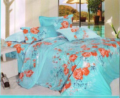 50% OFF on Vrinda Polycotton Printed Double Bedsheet