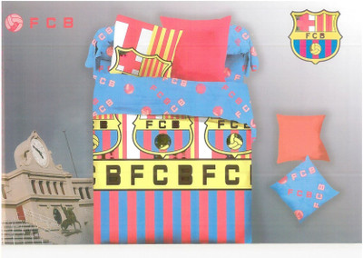 17% OFF on Ross Luxury Living Cotton Printed King Bedsheet