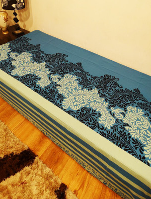 50% OFF on Heritagefabs Cotton Printed Single Bedsheet