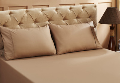 Maspar Cotton Solid Single Bedsheet