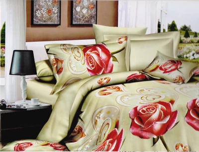 42% OFF on Gran Polycotton Abstract Double Bedsheet