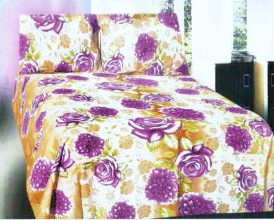 33% OFF on Jaipur Cotton Cotton Floral Double Bedsheet 33% OFF on Jaipur Cotton Cotton Floral Double Bedsheet